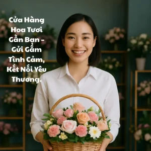 Cửa hàng hoa tươi gần đây – Gửi hoa nhanh, đúng mẫu, đầy cảm xúc
