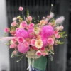 Bó hoa tone hồng pastel giao nhanh trong ngày từ shop hoa uy tín.