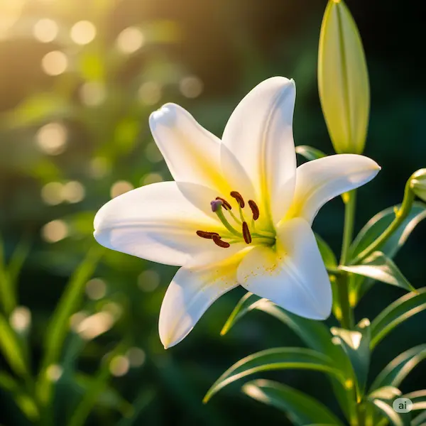 Shop hoa tươi gần đây – Hoa lily trắng thanh lịch, ý nghĩa